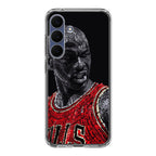 Michael Jordan The Legend Samsung Galaxy S25 FE Case