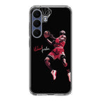 Michael Jordan Epic Jump Samsung Galaxy S25 FE Case