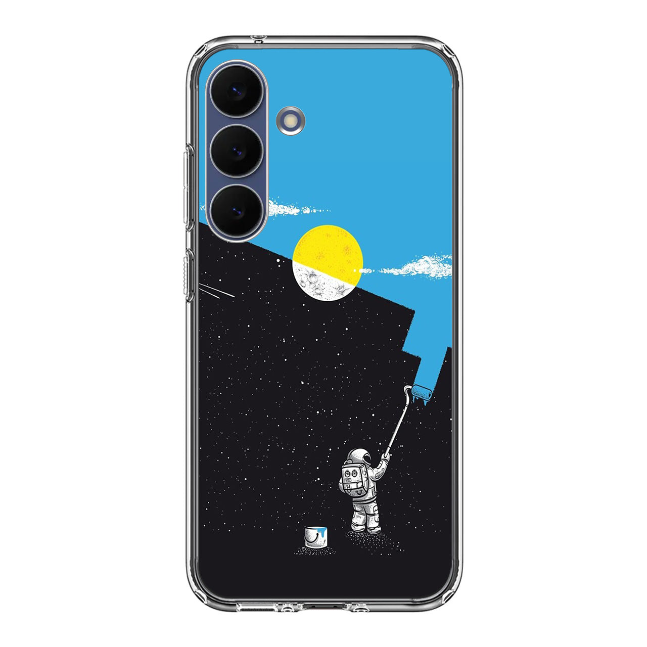 Space Paiting Day Samsung Galaxy S25 FE Case