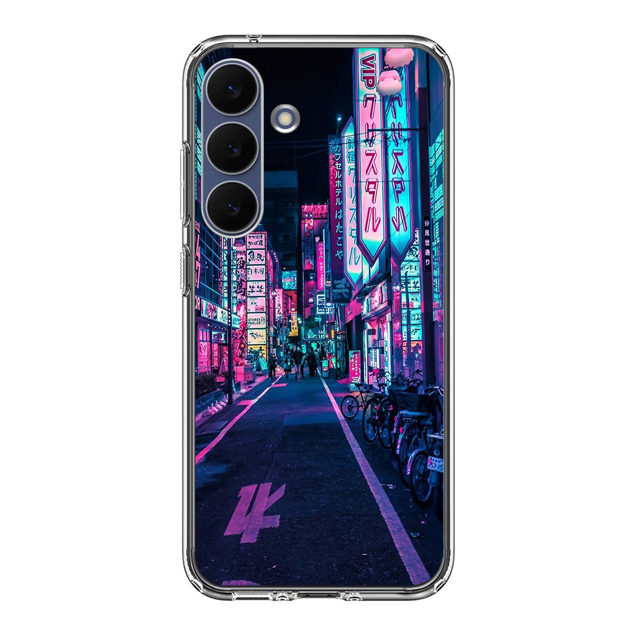 Tokyo Street Wonderful Neon Samsung Galaxy S25 FE Case