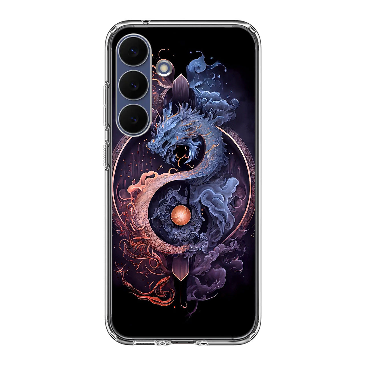 Dragon Yin Yang Samsung Galaxy S25 FE Case