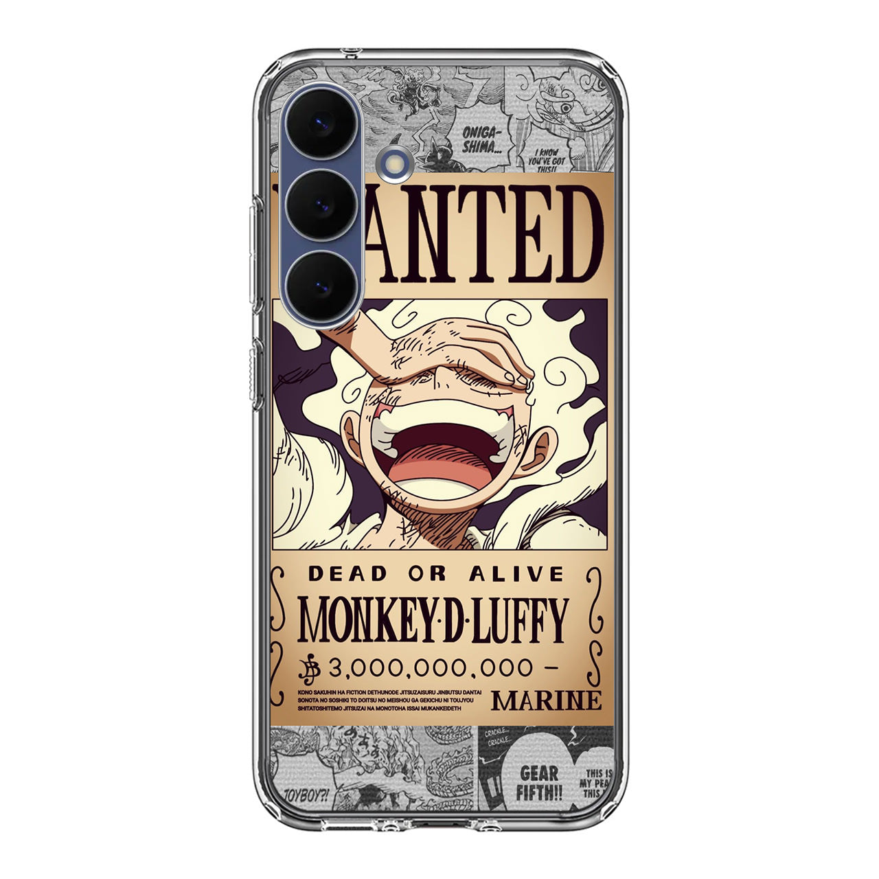 Gear 5 Wanted Poster Samsung Galaxy S25 FE Case