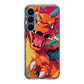 Blazing Fury Charizard Samsung Galaxy S25 FE Case