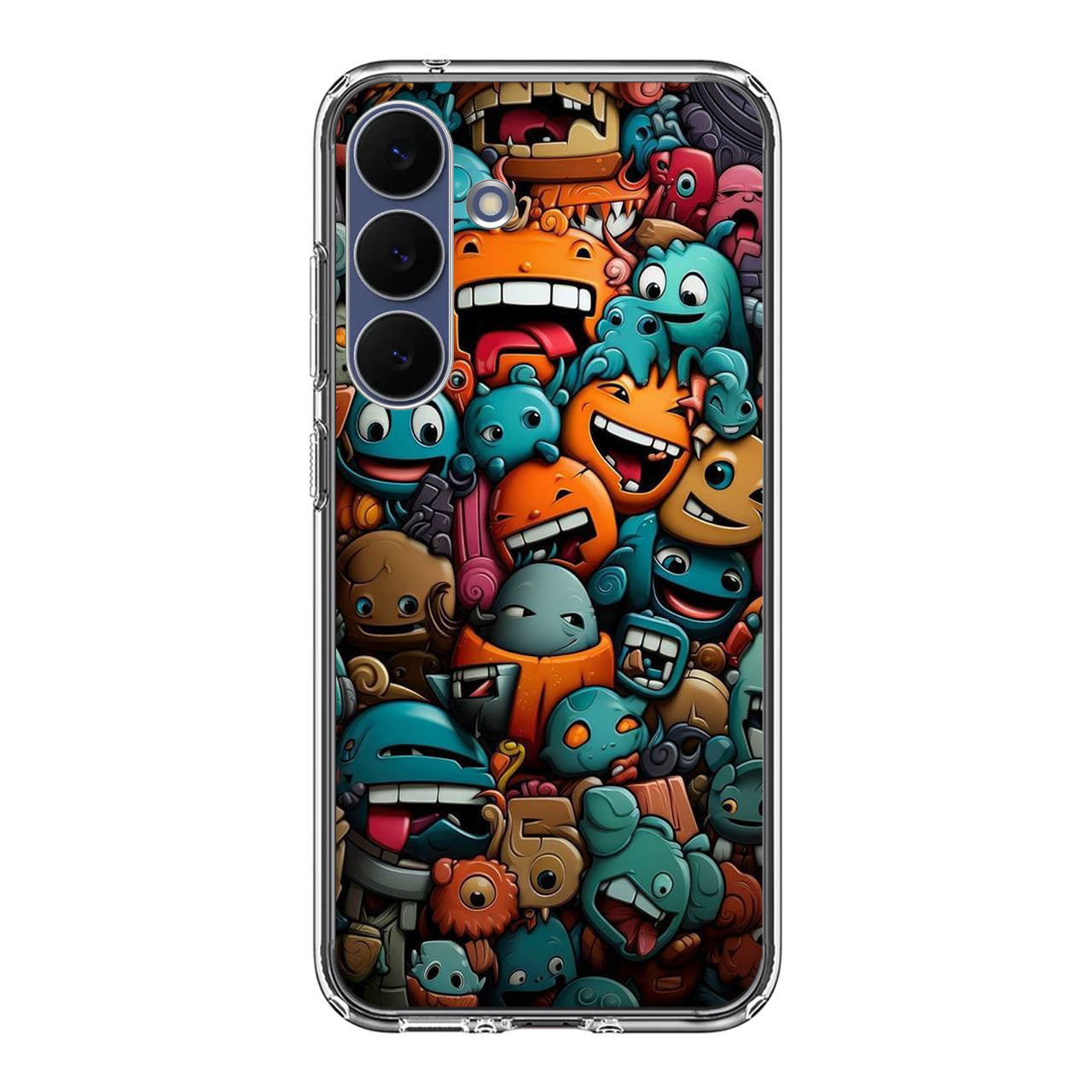 Chaos Chuckles Invasion Samsung Galaxy S25 FE Case