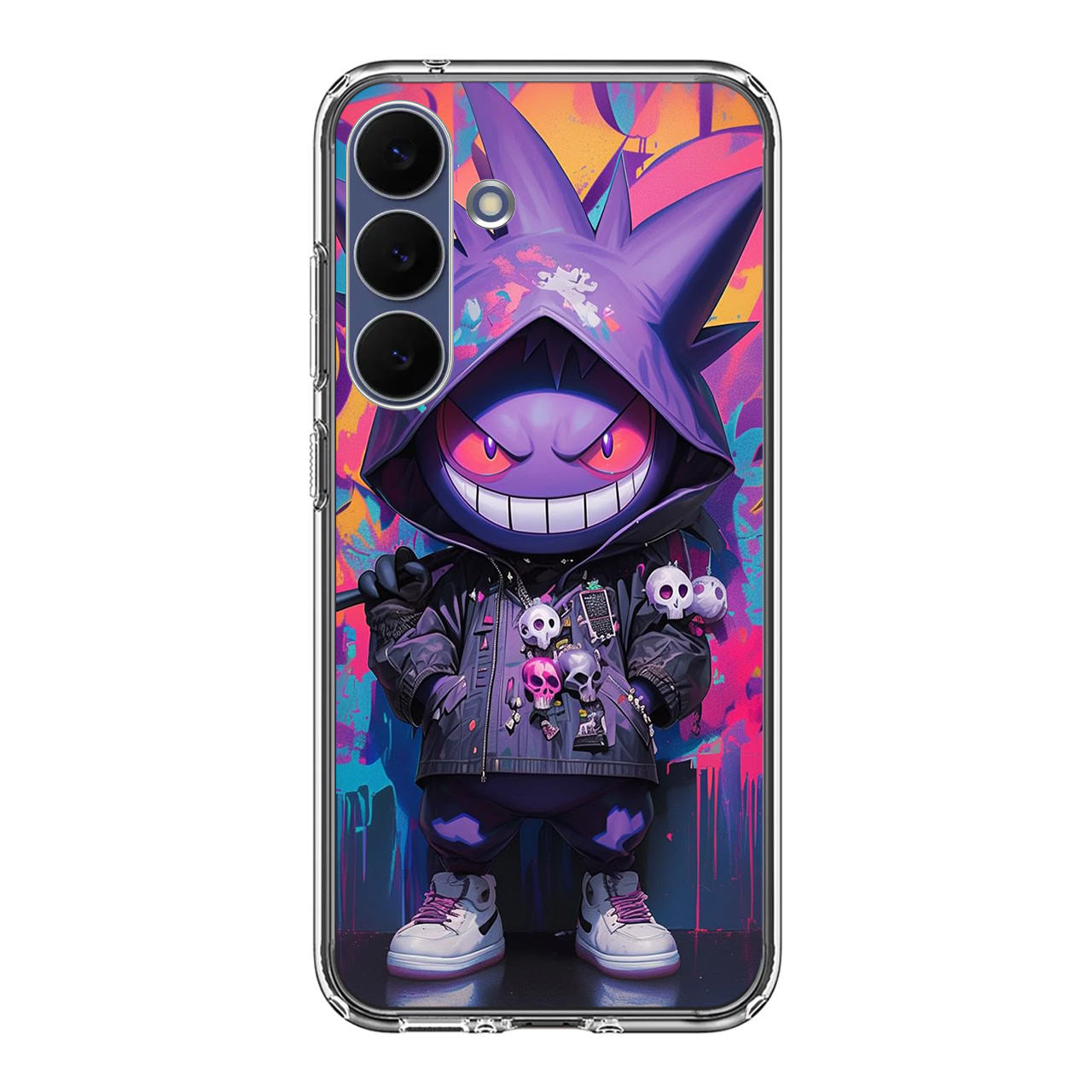 Shadow Drip Gengar Goes Street Samsung Galaxy S25 FE Case
