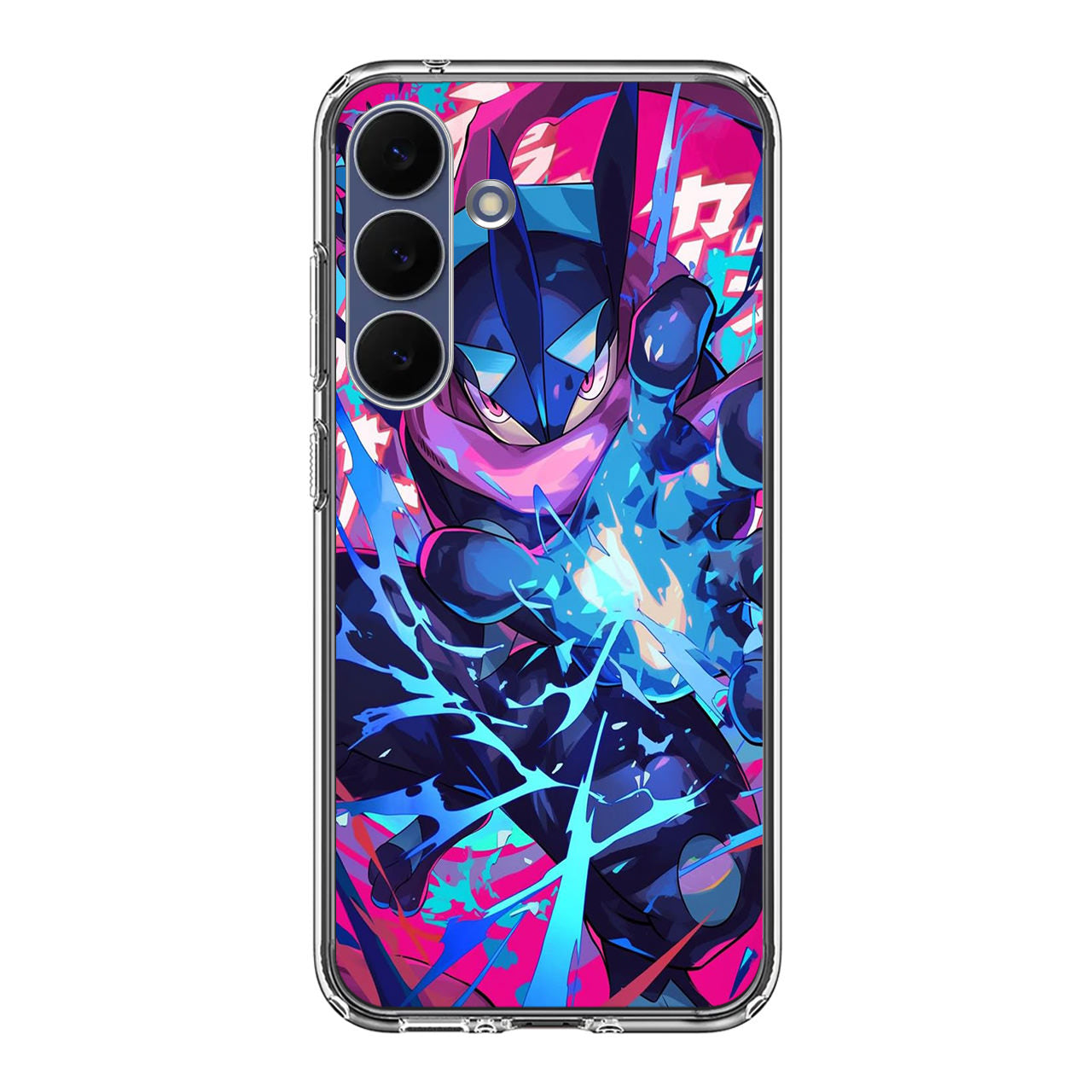 Shadow Surge Greninja Unleashed Samsung Galaxy S25 FE Case