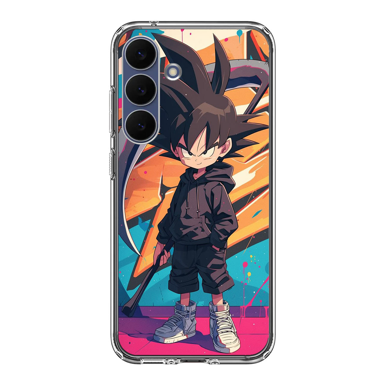 Street Saiyan Samsung Galaxy S25 FE Case
