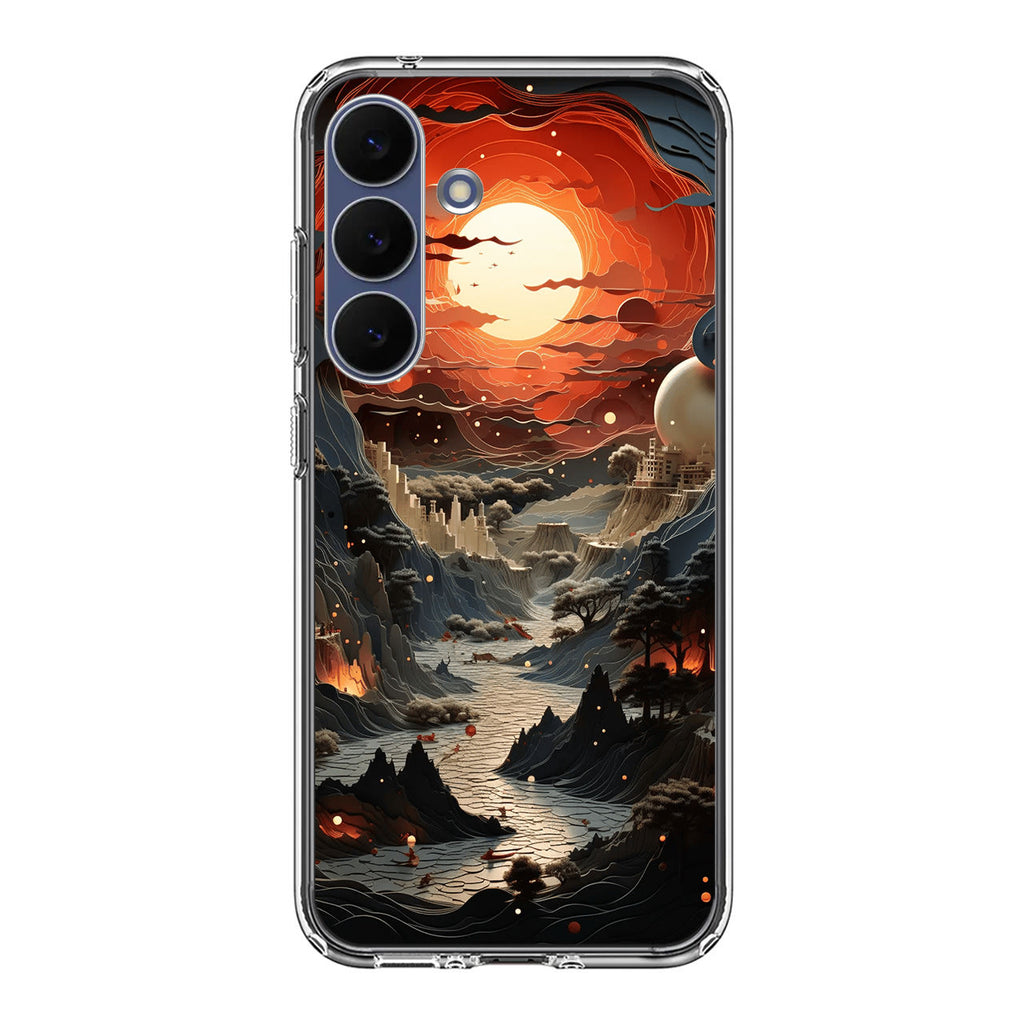Valley of the Dying Sun Samsung Galaxy S25 FE Case