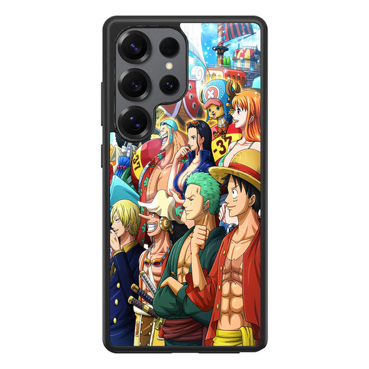 Crew of Mugiwara Pirate Samsung Galaxy S25 Ultra Case