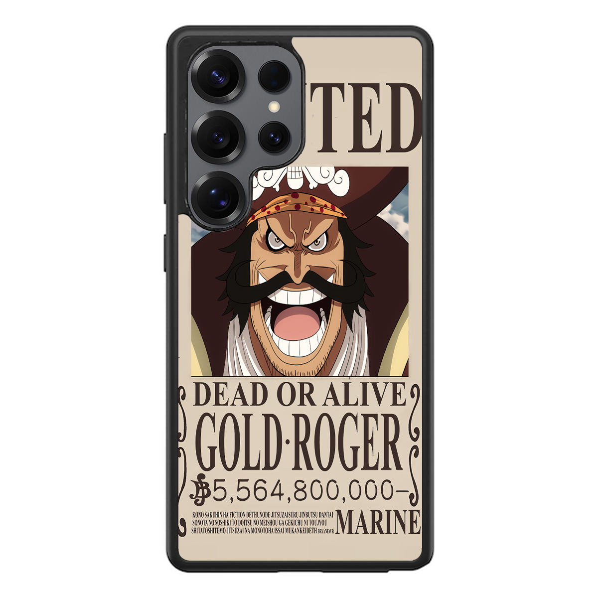 Gold Roger Bounty Samsung Galaxy S25 Ultra Case