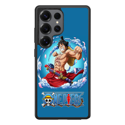 Luffy Arc Wano One Piece Samsung Galaxy S25 Ultra Case