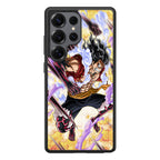Luffy Gomu Gomu No Black Mamba Samsung Galaxy S25 Ultra Case