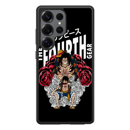 Luffy The Fourth Gear Black Samsung Galaxy S25 Ultra Case