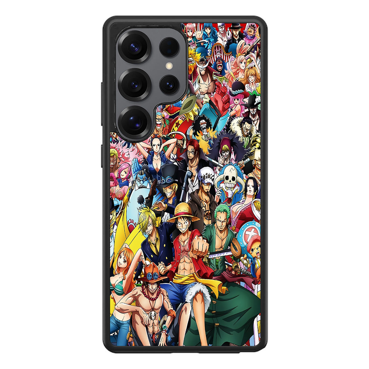 One Piece Characters In New World Samsung Galaxy S25 Ultra Case