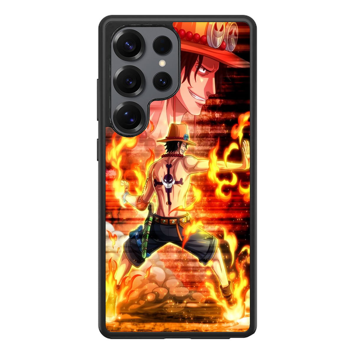 Portgas D Ace One Piece Samsung Galaxy S25 Ultra Case