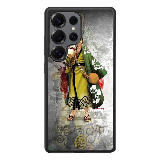 Roronoa Zoro Arc Wano Samsung Galaxy S25 Ultra Case