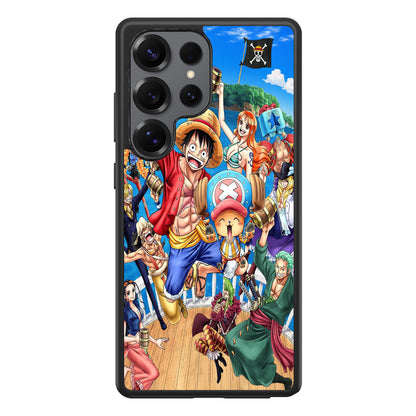 Straw Hat Pirates And Allies Samsung Galaxy S25 Ultra Case