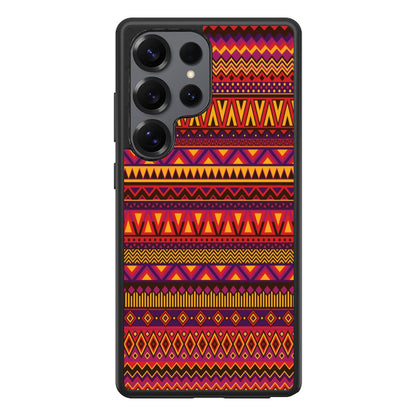 African Aztec Pattern Samsung Galaxy S25 Ultra Case