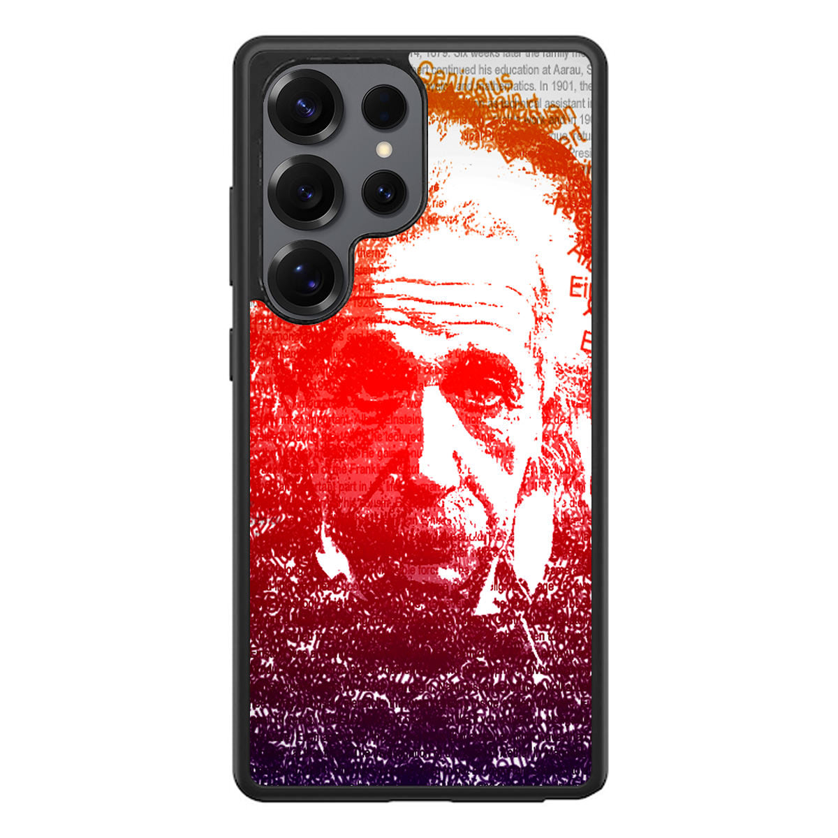 Albert Einstein Art Samsung Galaxy S25 Ultra Case