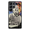 Albert Einstein Smoking Samsung Galaxy S25 Ultra Case