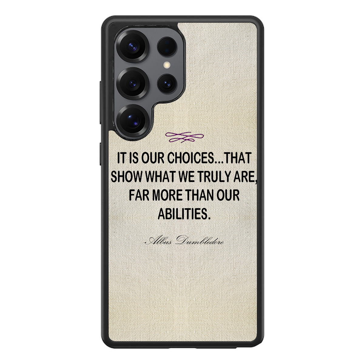 Albus Dumbledore Quote Samsung Galaxy S25 Ultra Case