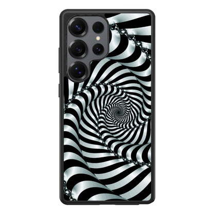 Artistic Spiral 3D Samsung Galaxy S25 Ultra Case