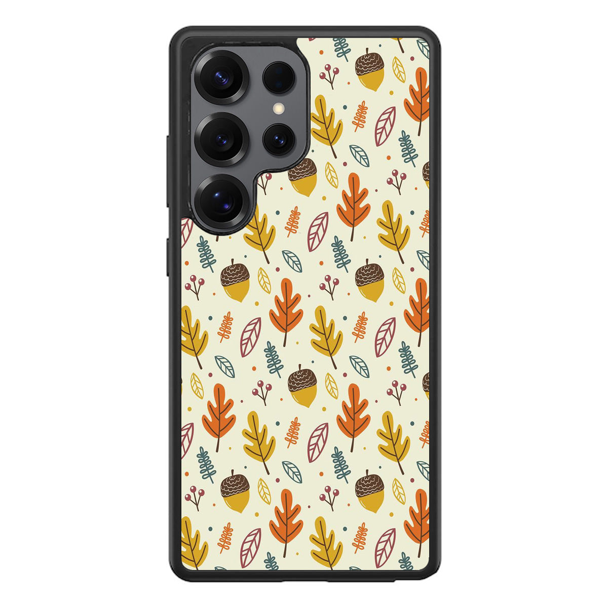 Autumn Things Pattern Samsung Galaxy S25 Ultra Case