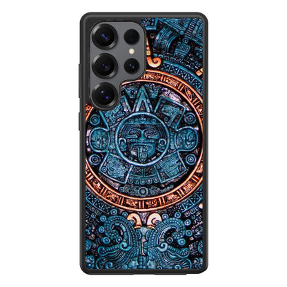 Aztec Calendar Samsung Galaxy S25 Ultra Case