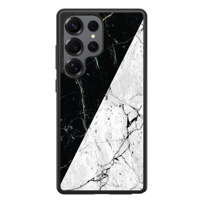 B&W Marble Samsung Galaxy S25 Ultra Case