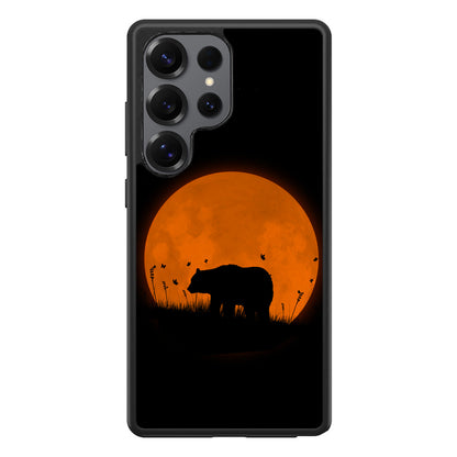 Bear Silhouette Samsung Galaxy S25 Ultra Case