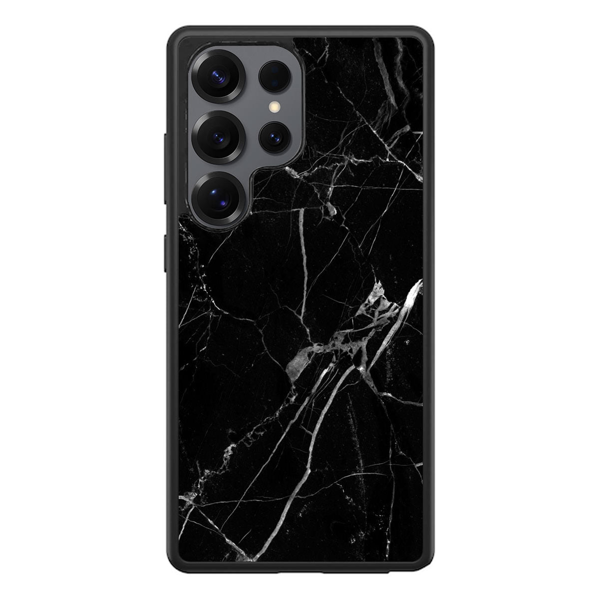 Black Marble Samsung Galaxy S25 Ultra Case