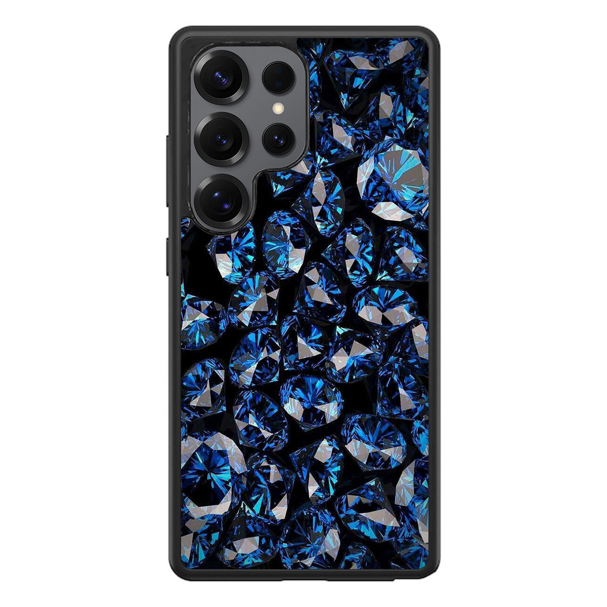 Blue Diamonds Pattern Samsung Galaxy S25 Ultra Case