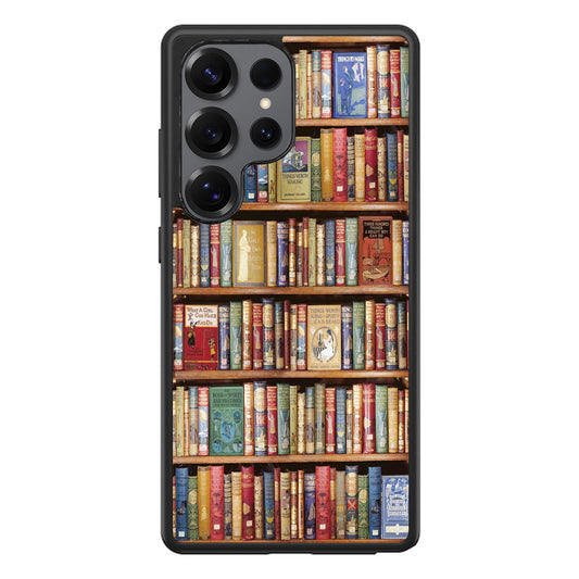 Bookshelf Library Samsung Galaxy S25 Ultra Case