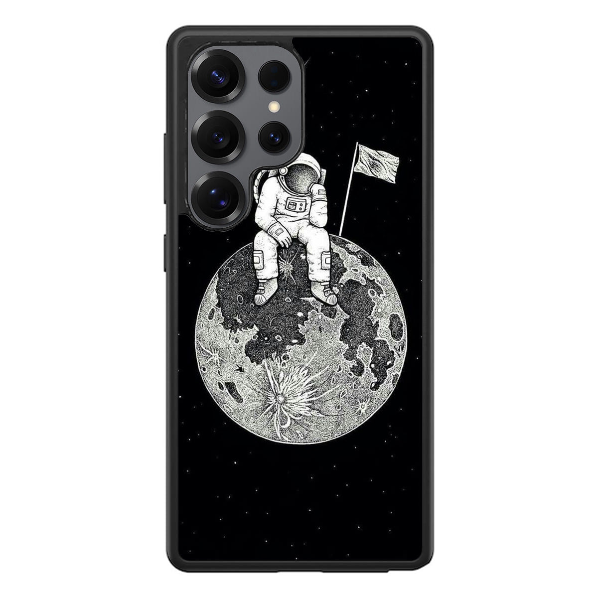 Bored Astronaut Samsung Galaxy S25 Ultra Case