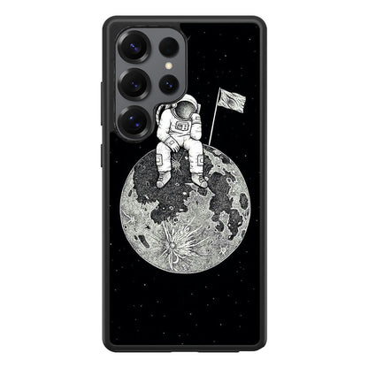 Bored Astronaut Samsung Galaxy S25 Ultra Case