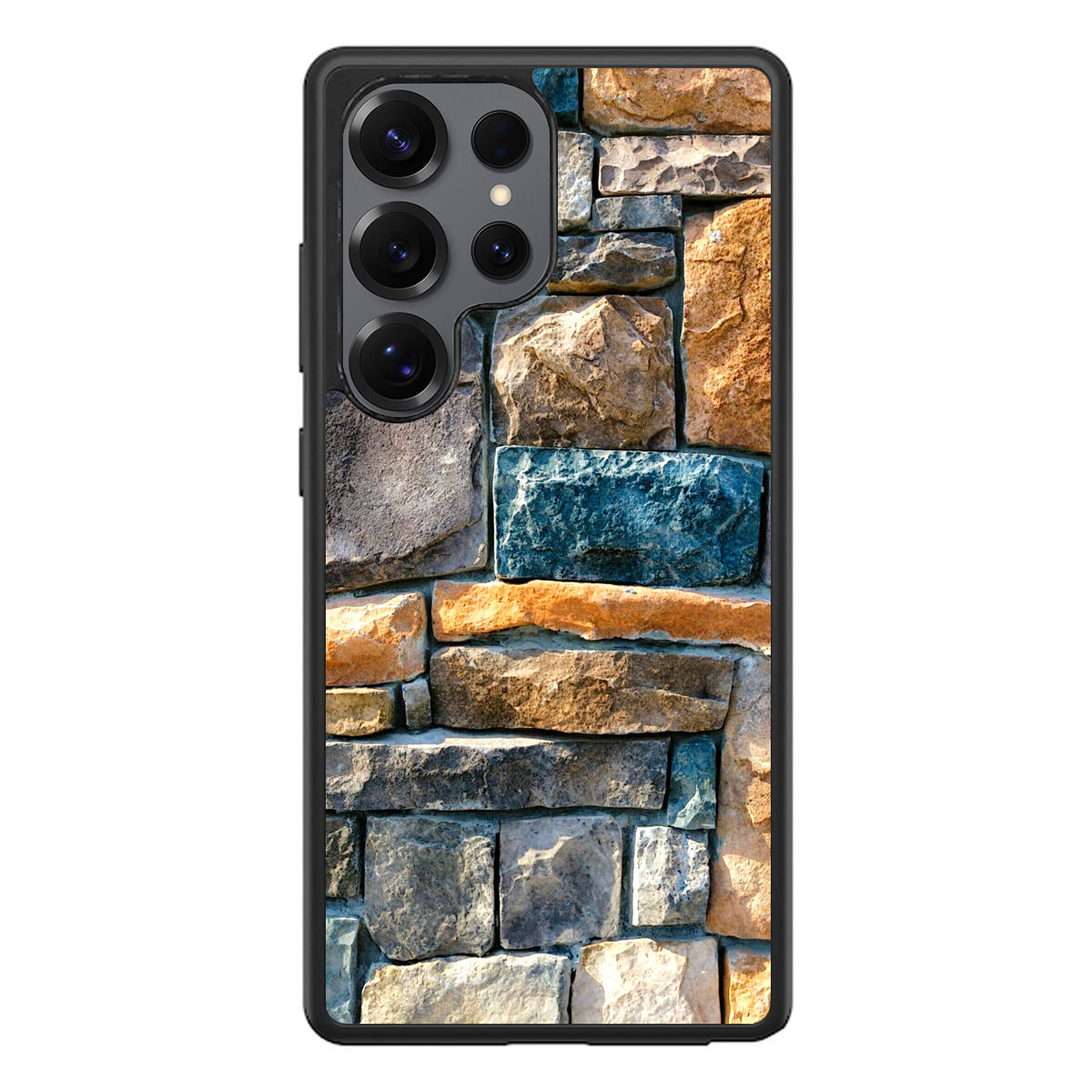 Colored Stone Piles Samsung Galaxy S25 Ultra Case