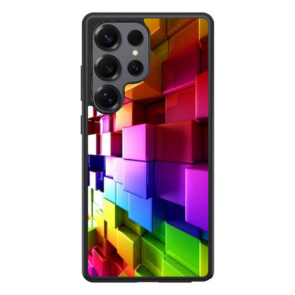 Colorful Cubes Samsung Galaxy S25 Ultra Case