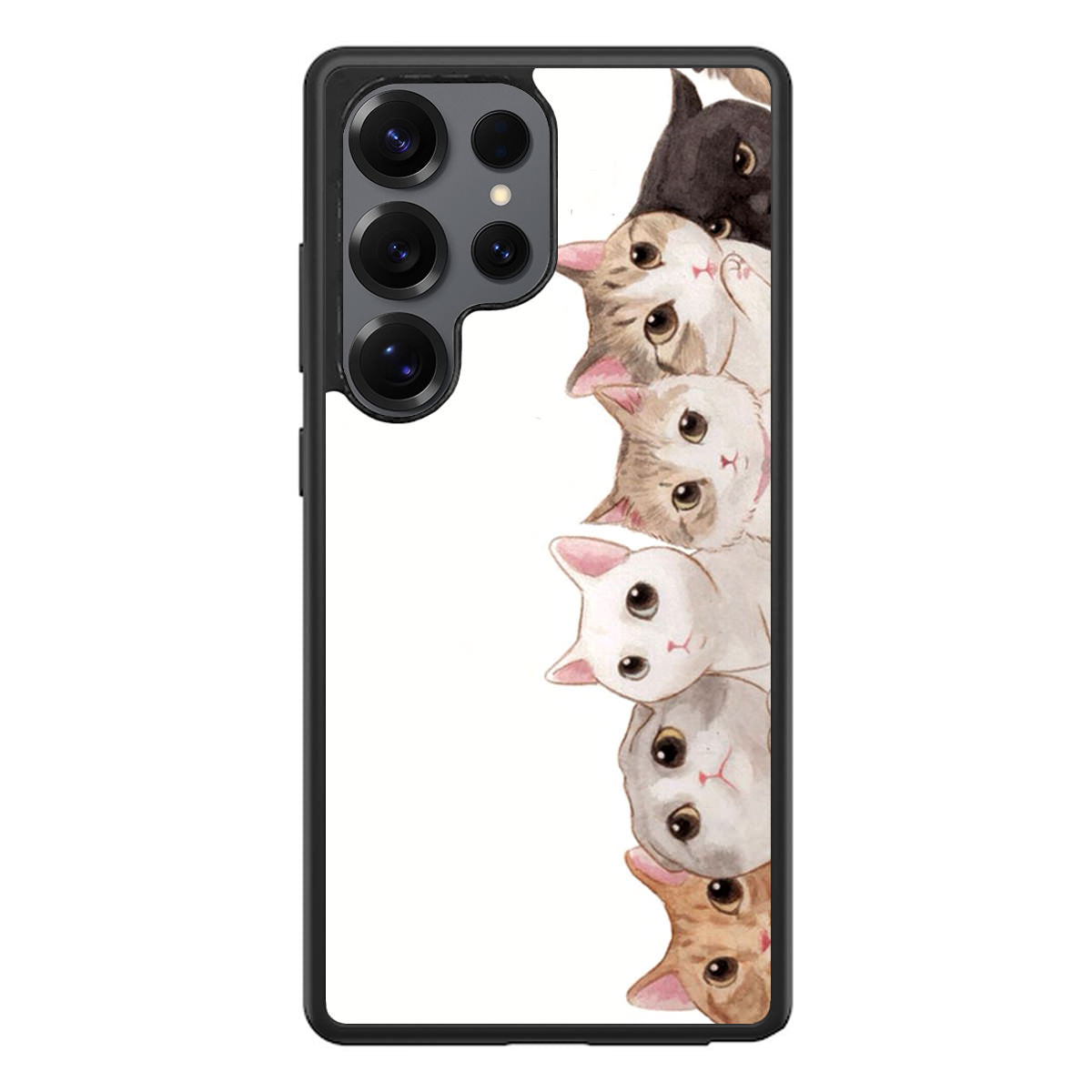 Cute Cats Vertical Samsung Galaxy S25 Ultra Case