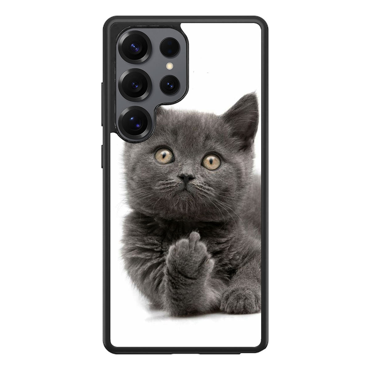 Finger British Shorthair Cat Samsung Galaxy S25 Ultra Case