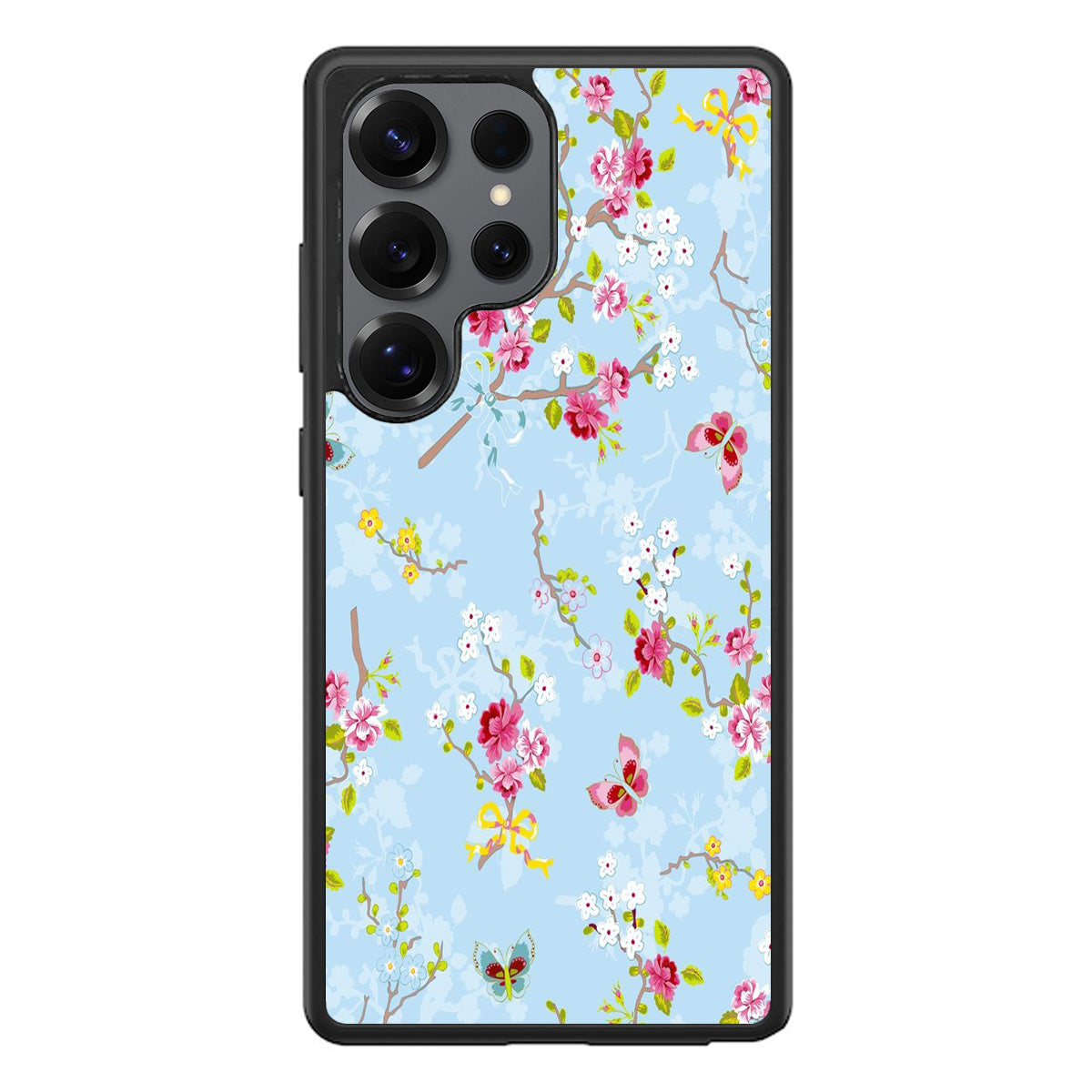 Floral Summer Wind Samsung Galaxy S25 Ultra Case