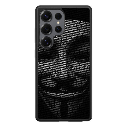 Guy Fawkes Mask Anonymous Samsung Galaxy S25 Ultra Case