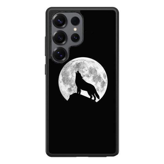 Howling Night Wolves Samsung Galaxy S25 Ultra Case