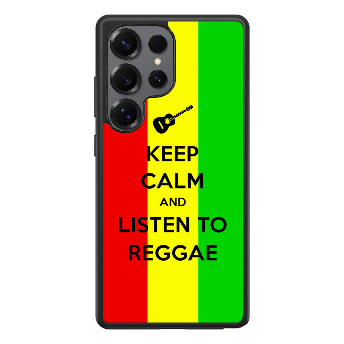 Keep Calm and Listen to Reggae Samsung Galaxy S25 Ultra Case