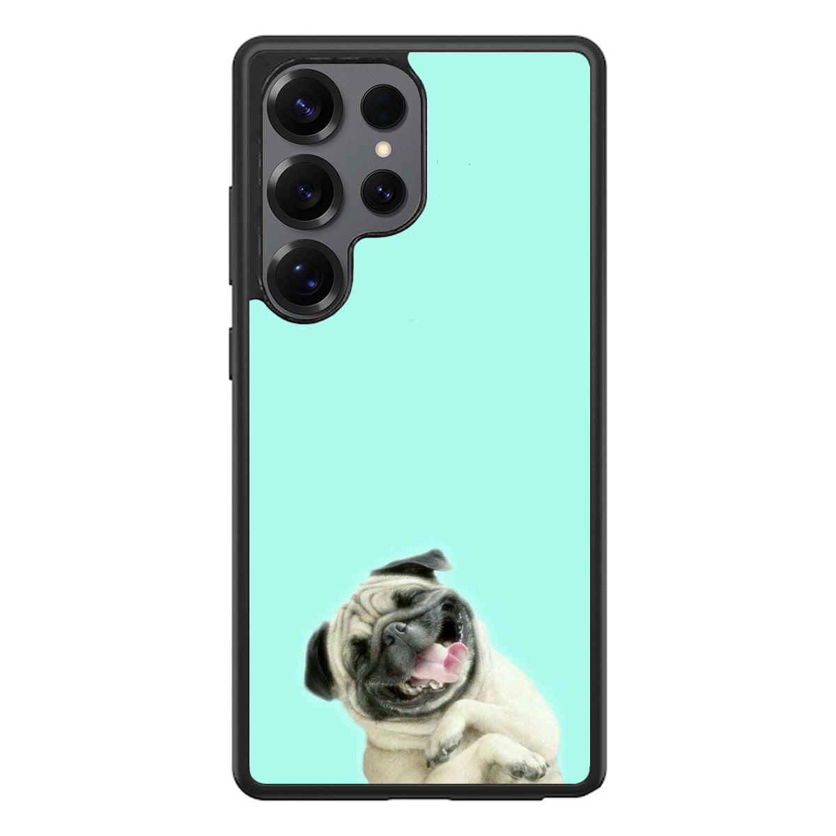 Laughing Pug Samsung Galaxy S25 Ultra Case