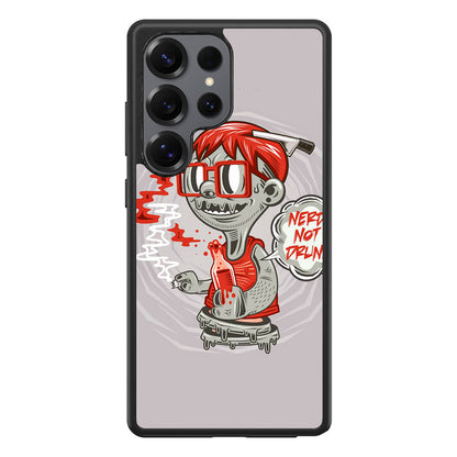 Nerd Not Drunk Zombie Samsung Galaxy S25 Ultra Case