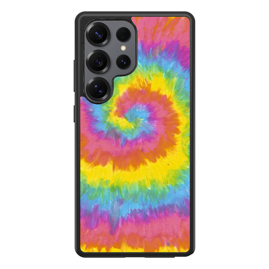 Pastel Rainbow Tie Dye Samsung Galaxy S25 Ultra Case