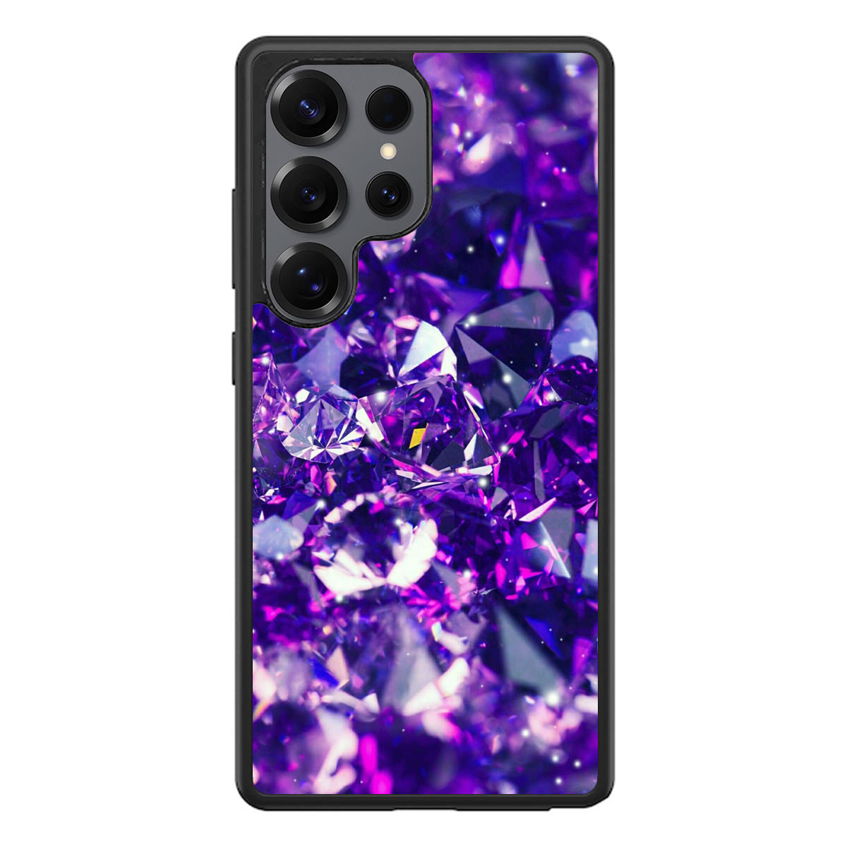 Purple Crystal Samsung Galaxy S25 Ultra Case