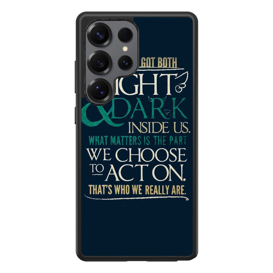 Sirius Black Quotes Samsung Galaxy S25 Ultra Case