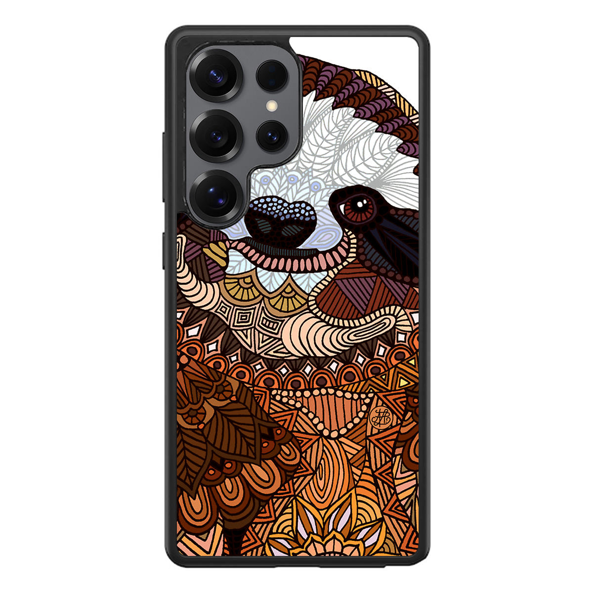 Sloth Ethnic Pattern Samsung Galaxy S25 Ultra Case