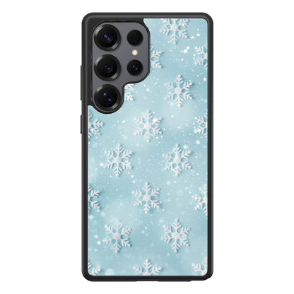 Snowflakes Pattern Samsung Galaxy S25 Ultra Case